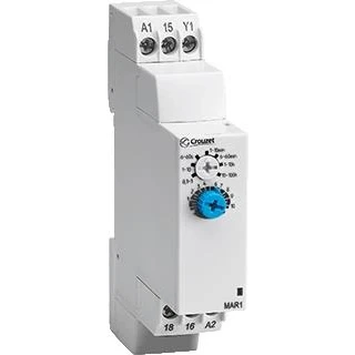 Afbeelding van Crouzet tijdrelais din rail 17 5 mm 1 omsch relais 8 a 20 30 vdc 264 v ac functie c 88827135