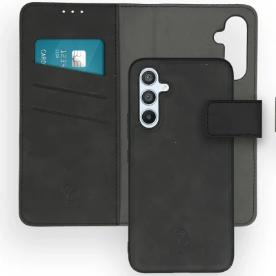Afbeelding van Samsung Galaxy A54 (5G) Hoesje Kunstleder iMoshion Bookcase/2 in 1 Case Zwart Telefoonhoesje