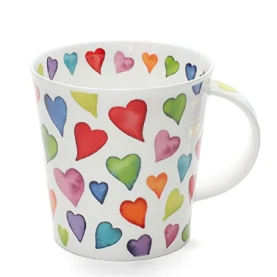 Afbeelding van Dunoon mok Cairngorm Warm Hearts 480ml