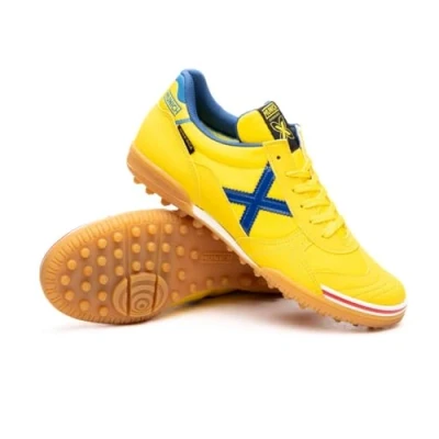 Afbeelding van Munich GRESCA Genius 607, indoorvoetbalschoenen, uniseks, volwassenen, Geel, 45 EU, EU
