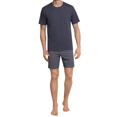 Afbeelding van Schiesser DAY Night SET Pyjama, Heren, Maat: 58, Anthrazit