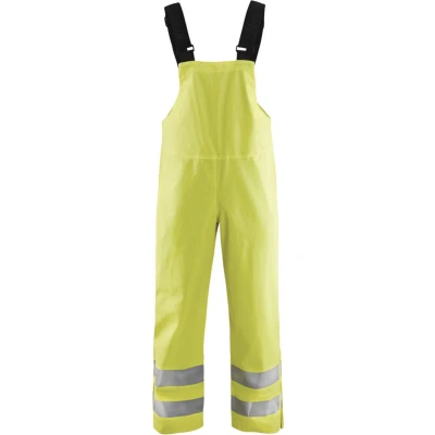 Afbeelding van Blaklader Bretelregenbroek High Vis LEVEL 3 1386 2005 Geel 4XL