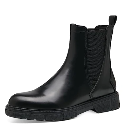 Afbeelding van MARCO TOZZI dames 2 25443 41 Chelsea, Black Brush, 36 EU