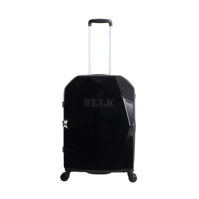 Afbeelding van ELLE Harde Koffer / Trolley Reiskoffer 67 cm (Medium) Diamond Grijs