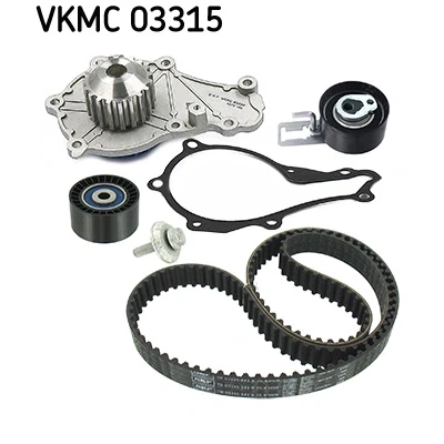 Afbeelding van Waterpomp + distributieriem set SKF VKMC 03315