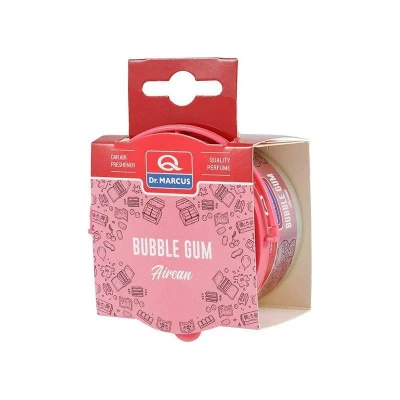 Afbeelding van Dr. Marcus Aircan Bubble Gum luchtverfrisser met neutrafresh technologie Autogeurtje voor in de auto, thuis of kantoor Tot 60 dagen geurverspreiding 40 gram