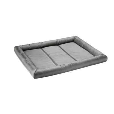 Afbeelding van HUNTER Vermont hondenmat, polyester, robuust en vuilafstotend, gevoerd, 120 x 100 cm, grijs