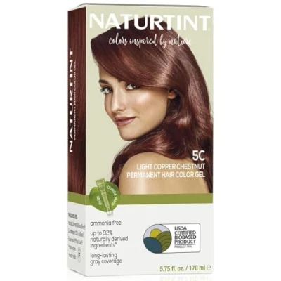 Afbeelding van Naturtint Haarverf, permanent, 5C licht koper kastanjebruin