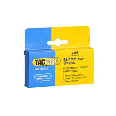 Afbeelding van Tacwise nieten voor tacker Type 53 4 mm Gegalvaniseerd 2000 stuks