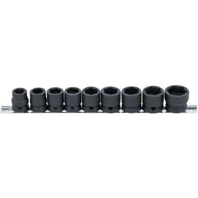 Afbeelding van BGS Kracht doppenset zeskant, extra vlak 1/2&quot; 13 24 mm 9 delig