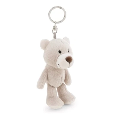 Afbeelding van NICI sleutelhanger Beer Finni 10cm beige Trouwe metgezel voor rugzak of tas, jong en oud 62300