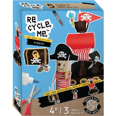 Afbeelding van Re Cycle Me Knutselset Pirate World