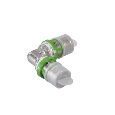 Afbeelding van SkinPress New Messing kniekoppeling 90 26 mm pers