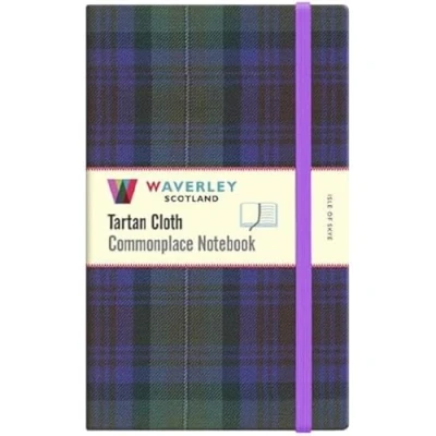 Afbeelding van Isle of Skye Tartan: Waverley Scotland Large Tartan Cloth Commonplace Notebook: 37