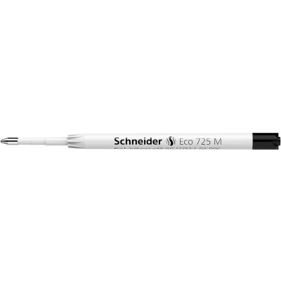 Afbeelding van 10x Balpenvulling Schneider Eco 725 M zwart
