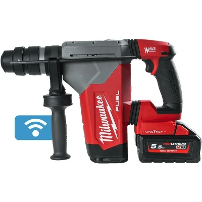 Afbeelding van Milwaukee M18 ONEFHPX 552X FUEL ONE KEY SDS plus 32 mm hamer met FIXTEC
