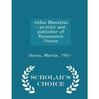 Afbeelding van Aldus Manutius