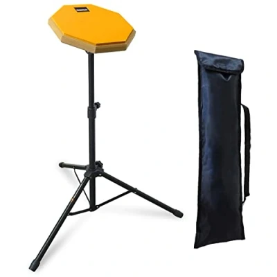 Afbeelding van keepdrum DPOR8 Practice pad oefenpad oranje 8 inch + statief