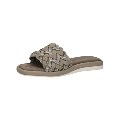 Afbeelding van Caprice Muiltjes, Dames, Maat: 39, Salvia suede Leer en textiel