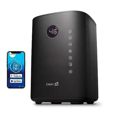 Afbeelding van Clean Air Optima CA 605B Smart top filling Luchtbevochtiger Zwart