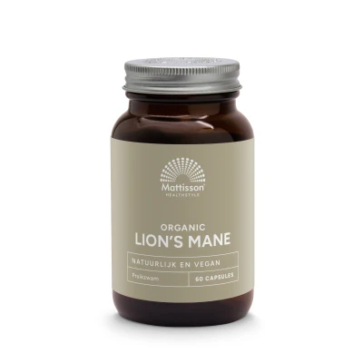 Afbeelding van Mattisson HealthStyle Lion&#039;s Mane 400mg Capsules