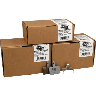 Afbeelding van Elvedes schijfremblok shimano 525 super soft doos (60)