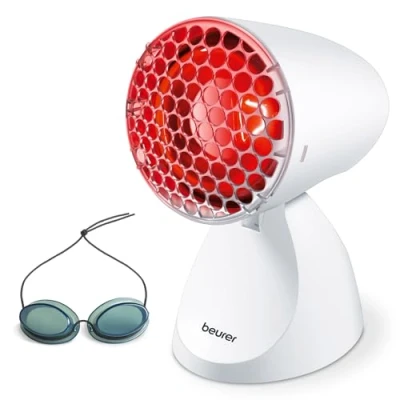 Afbeelding van Beurer IL 11 Infraroodlamp Verstelbaar Incl. beschermrooster en beschermbril 100 Watt 3 Jaar garantie