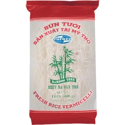Afbeelding van BAMBOO TREE Rijst Vermicelli (8 St.) (1 x 400 GR)