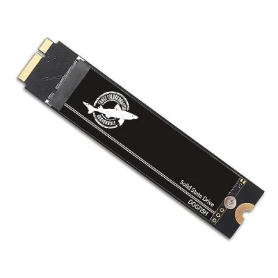 Afbeelding van Dogfish 256 GB SSD Solid State schijf voor MacBook Air 2012 A1465 (EMC 2558), A1466 2559) Upgrade met grote capaciteit (256 GB) (OS voorgeïnstalleerd)