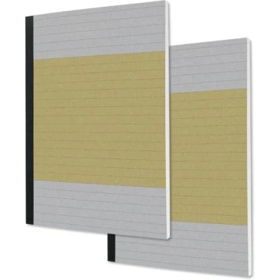 Afbeelding van Sigel SN100 Notebook Lined, Ca. A5, Yellow, 2 stuks, Soft Cover, 200 pagina&#039;s, Vegan, van duurzaam papier