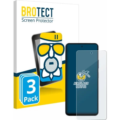 Afbeelding van BROTECT Screenprotector voor Blackview Shark 8 Folie Beschermfolie Beschermglas matte (3 Stuks)