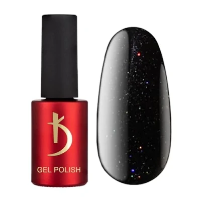Afbeelding van K Professionele nagellak Holographic Black gel Nail Polish UV LED 7ml nagels gellak 105BW (holografisch zwart)