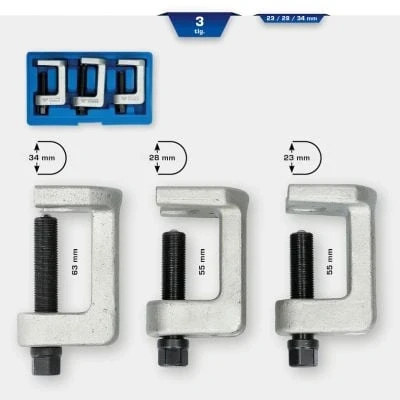 Afbeelding van Uitdrukkerset, kogelgewricht KS TOOLS BT661000