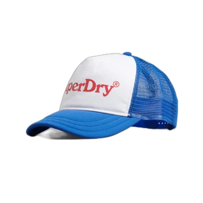 Afbeelding van Superdry Vintage Graphic Pet, Heren, Maat: One Size, Regal blue