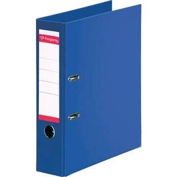 Afbeelding van Pergamy Ordner A4 8cm Blauw 1x