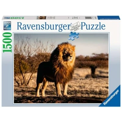 Afbeelding van Ravensburger De Leeuw Koning der Beesten Legpuzzel, 1500st.