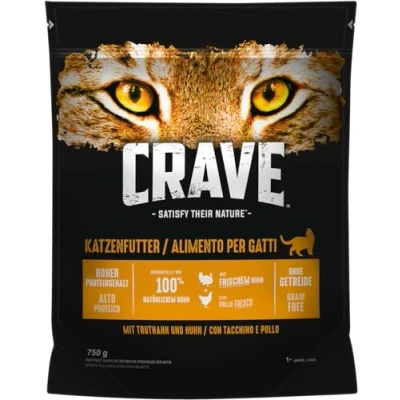 Afbeelding van Crave Kat Droogvoer Adult met Kalkoen &amp; Kip Kattenvoer 750 g