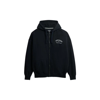 Afbeelding van Athletic Essentials Oversized Hoodie met Rits Blauw Grootte: 44