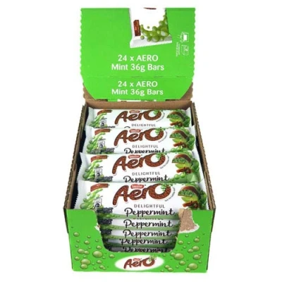 Afbeelding van Nestlé Aero Pepermunt Bar 36g Pack van 24