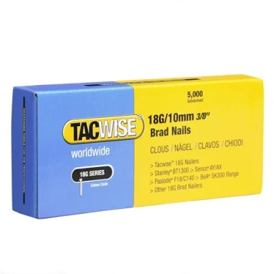 Afbeelding van TACWISE Spijkers voor tacker 180/10 mm (18G/10), zonder kop