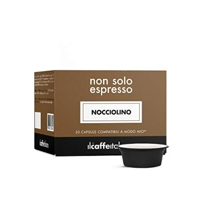 Afbeelding van 80 Capsules Nocciolino Compatibel met Lavazza koffiemachines A Modo Mio Il Caffè Italiano