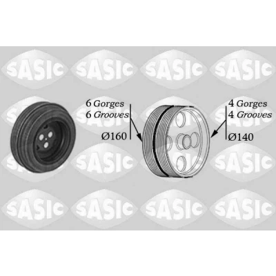Afbeelding van Riemschijf, krukas SASIC 2150028