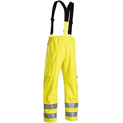 Afbeelding van Blaklader Vlamvertragende regenbroek 1303 2009 High Vis Geel XXL