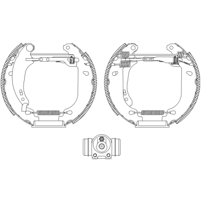 Afbeelding van Textar Remschoen set 84053800