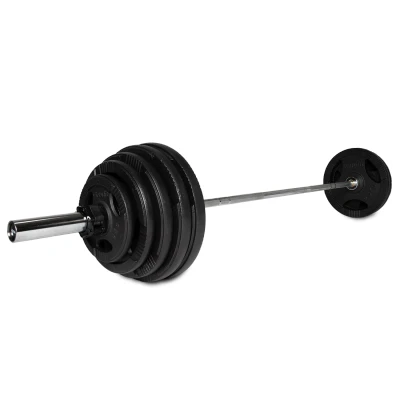 Afbeelding van VirtuFit Olympische Gietijzeren Halterset 170 kg