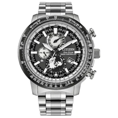 Afbeelding van Citizen Promaster Geo Trekker BY3006 53H Horloge Staal Zilverkleurig Ø 46 mm
