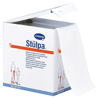 Afbeelding van Hartmann Stülpa rollen buisverband 8cm x 15m Maat 3R voet been hoofd
