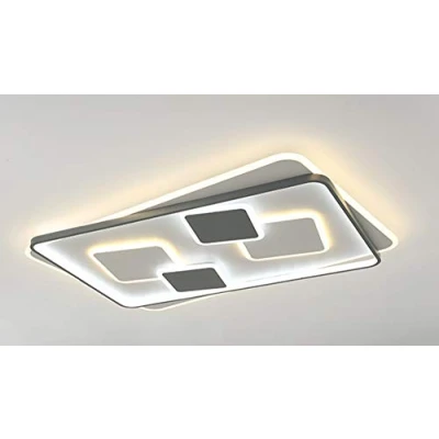 Afbeelding van Eurotondisplay 9643CFX 97x62 cm, H6cm LED plafondlamp met afstandsbediening lichtkleur/helderheid instelbaar dimbaar (9643 CFX H 6)