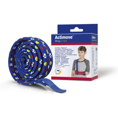 Afbeelding van Actimove Sling Kids draagband bij letsel aan de pols, elleboog of bovenarm 1ST