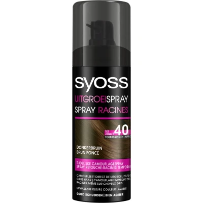 Afbeelding van Syoss Uitgroeispray Bruin 120 ml